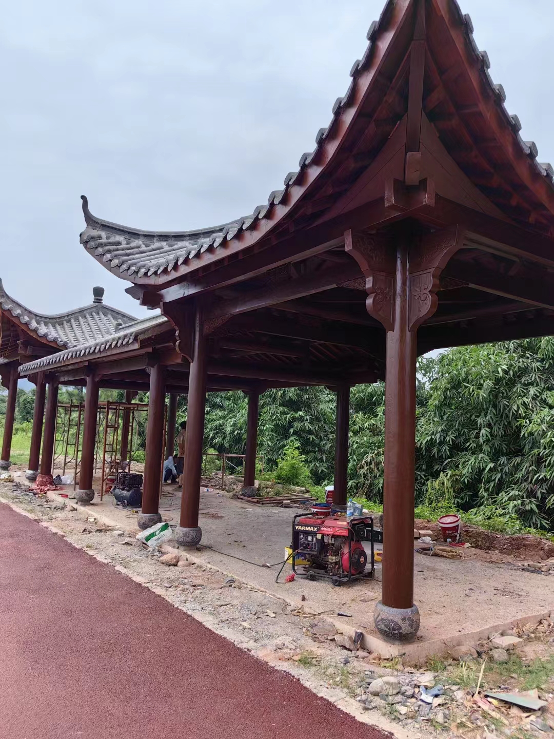 這樣的古劍木涼亭你們喜歡嗎？